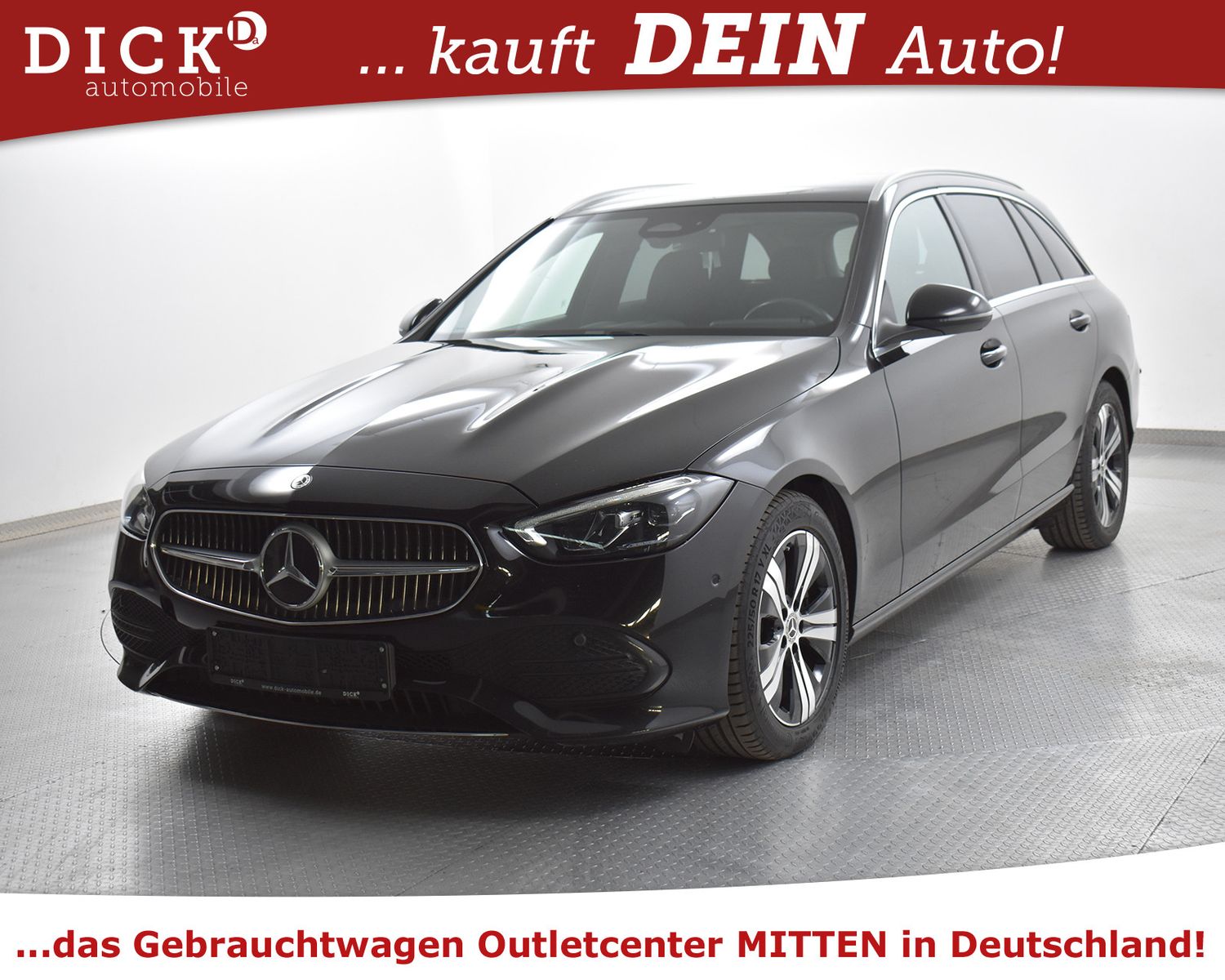 MERCEDES-BENZ C220d T 9G 2X Avantg NAVI+KAM+LEDER+SHZ+AHK+LED+ - Image 4