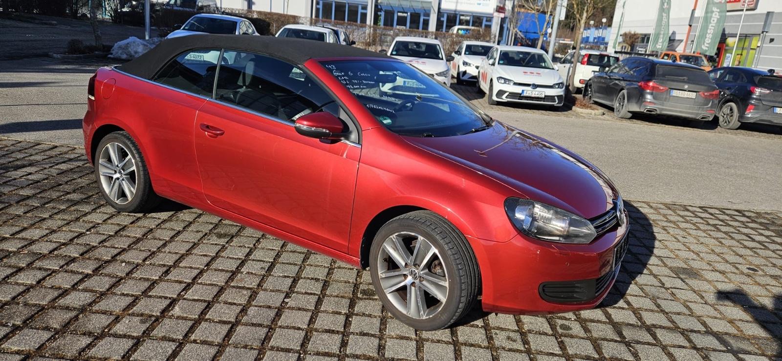 Volkswagen Golf VI Cabriolet TÜV 09-2027 Euro5