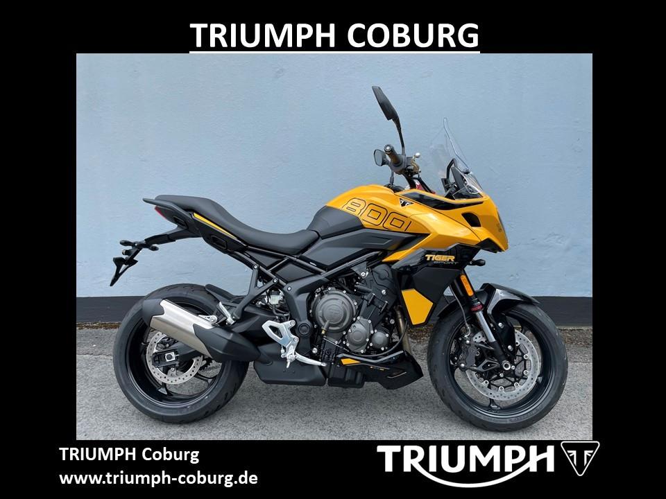 Triumph Tiger Sport 800 Cosmic Yellow oder Caspian Blue