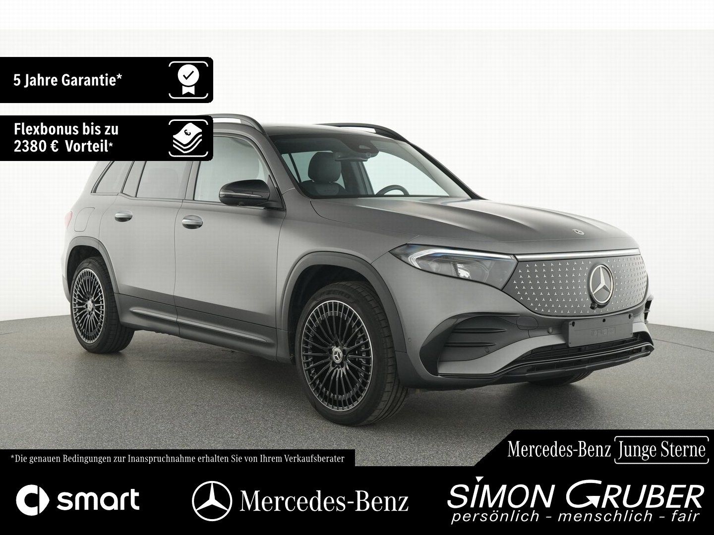 Fahrzeugabbildung Mercedes-Benz EQB 350 4M AMG Night magno Pano Burm HUD 360