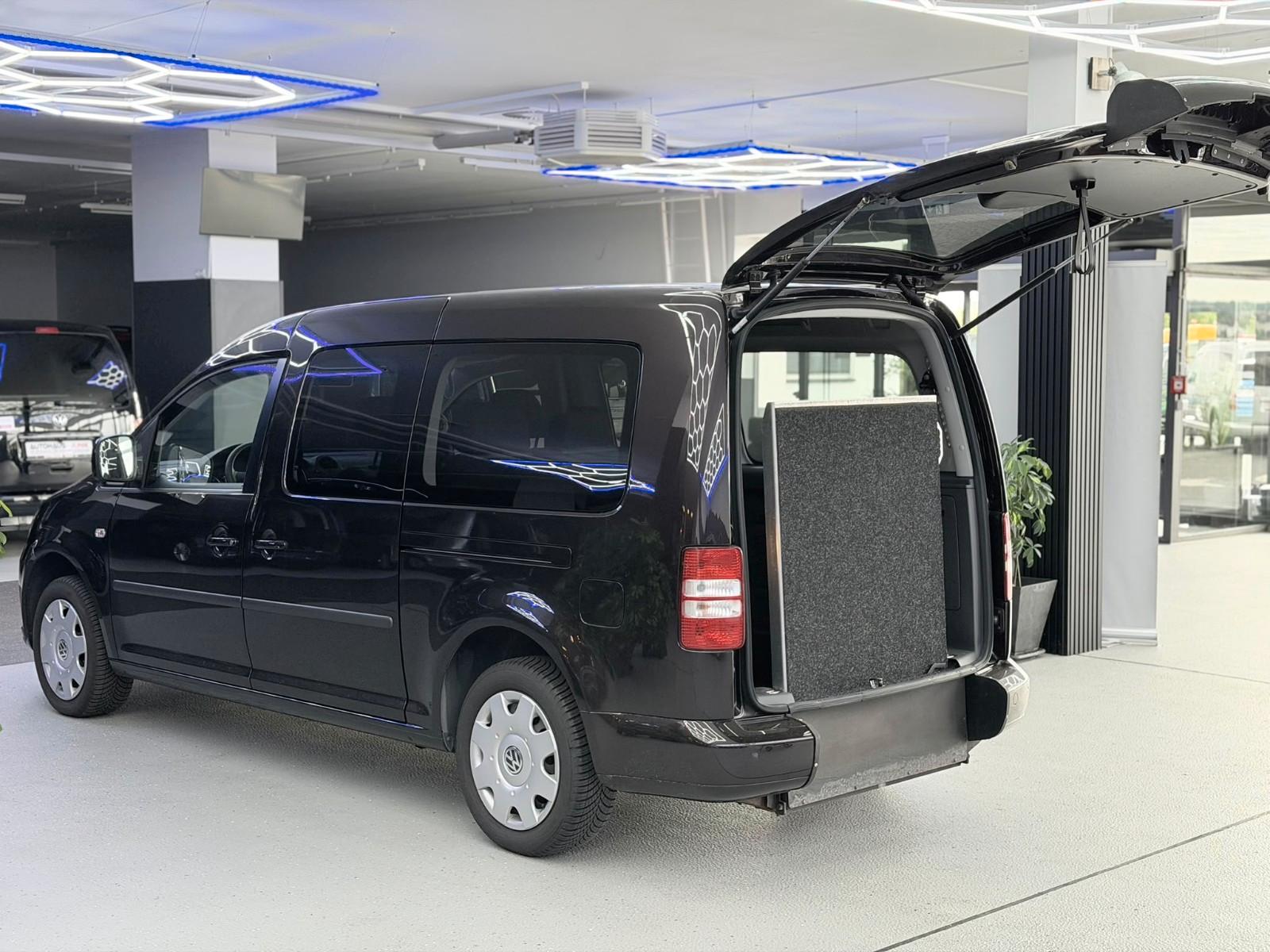 Volkswagen Caddy Maxi-DSG-Behindertengerecht-Rampe-1.Hand