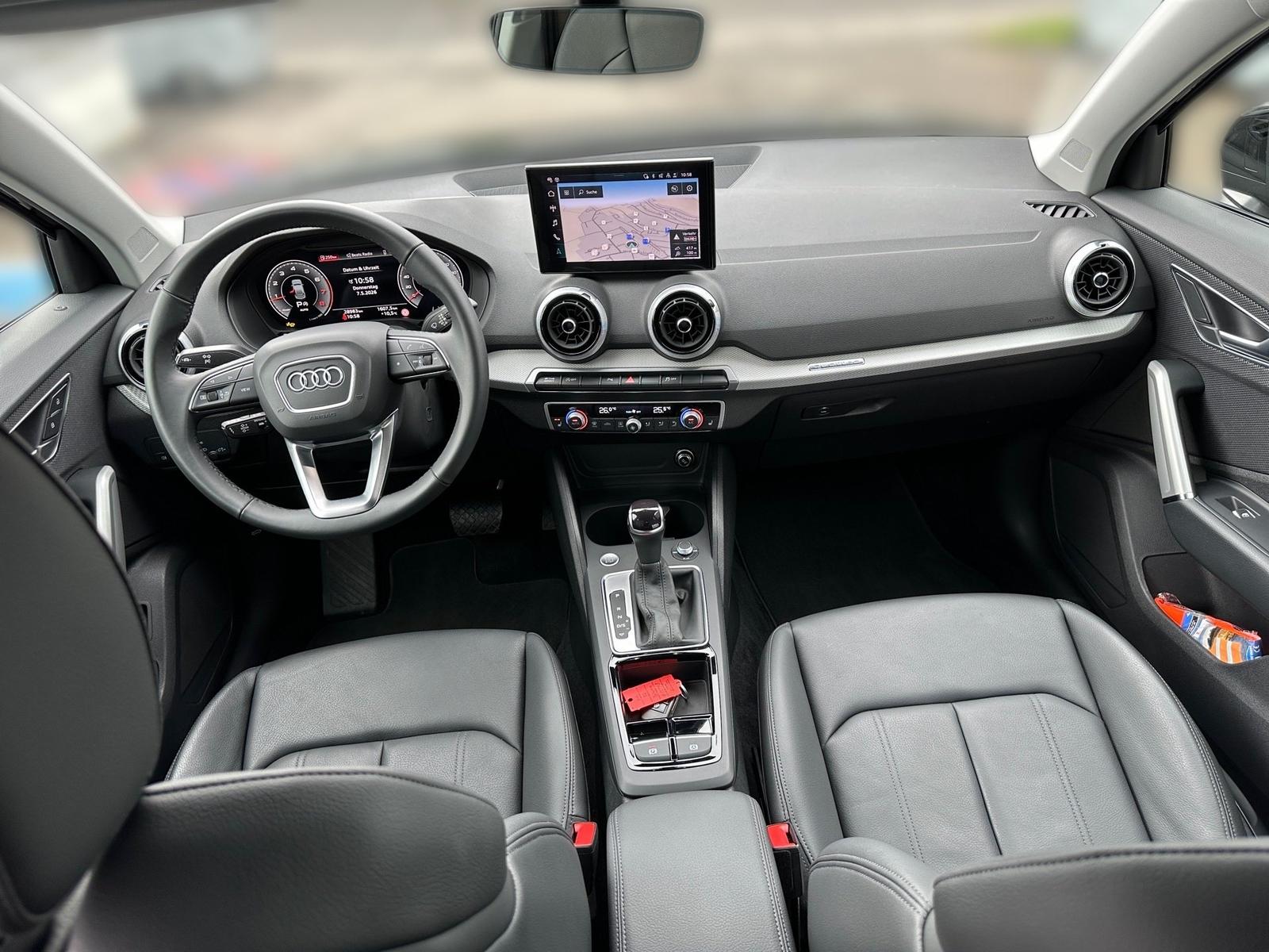 Audi Q2 advanced NAVI*LED*RFK*LEDER*GRA*LM*5J GAR, миниатюра 11