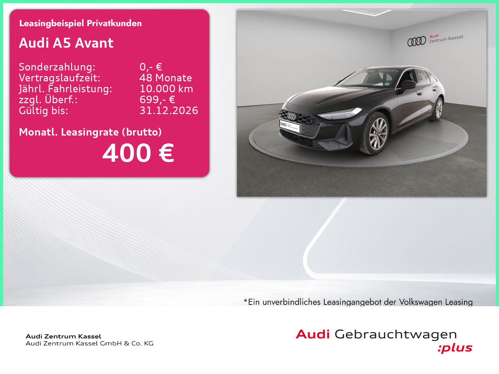 Audi A5 Avant TFSI qu. LED Kamera Carplay