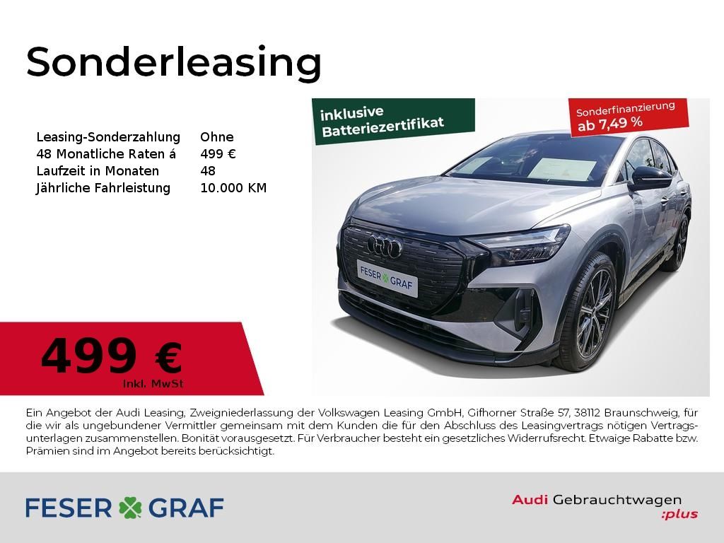 Audi Q4 Sportback 40 S-Line Navi Dynamik