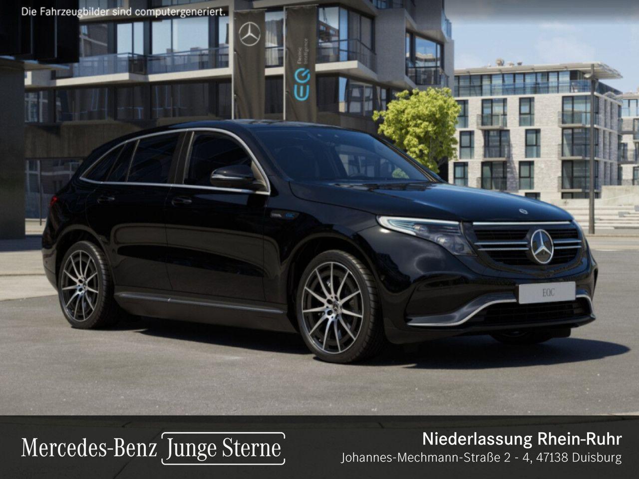 Mercedes-Benz EQC 400 4M AMG/SHD/MBeam/360°/AHK/Distr/Sound