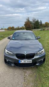 BMW 220i Coupé M Sport Automatik | M40i Optik  - graue BMW 220