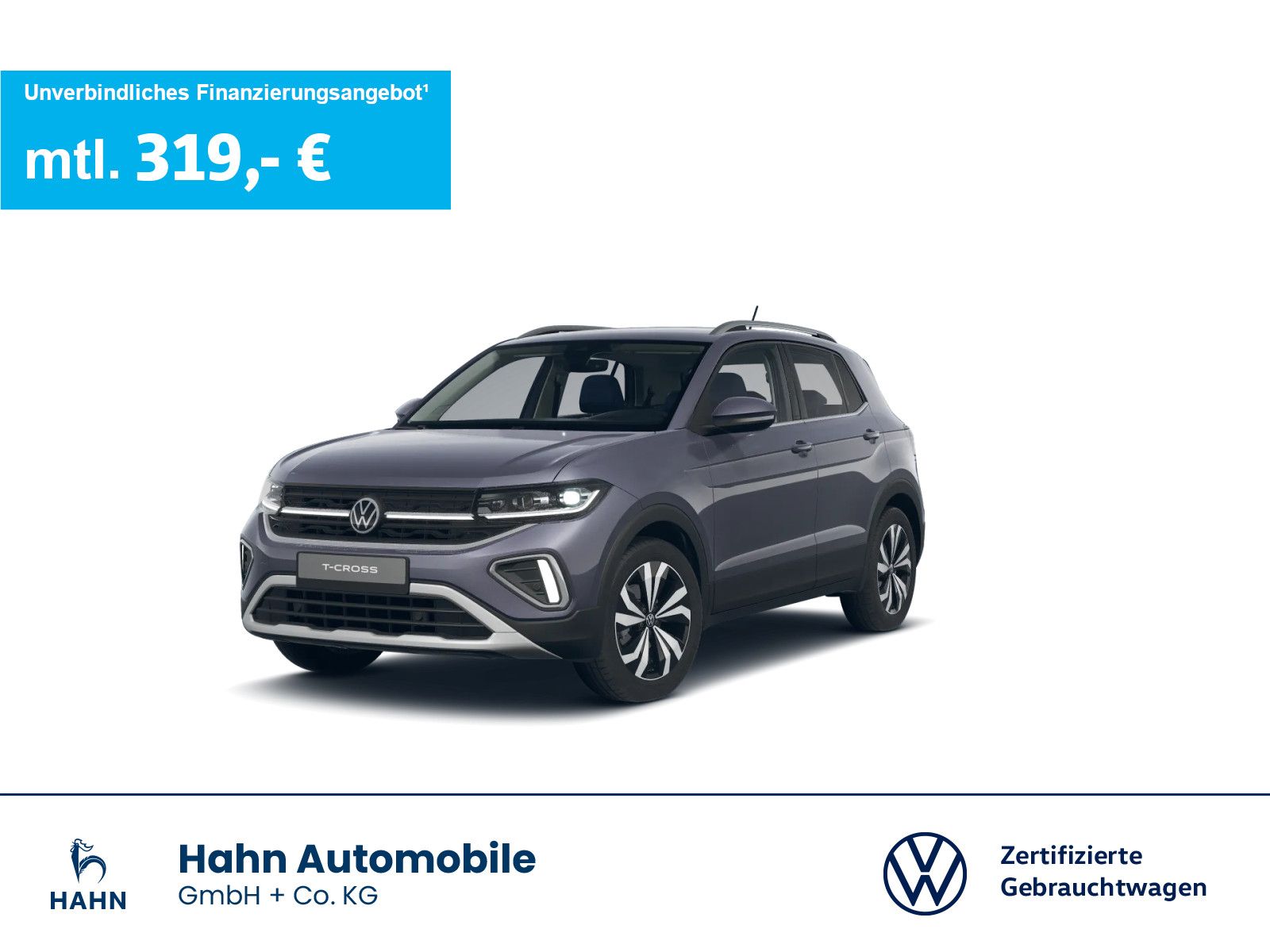 Volkswagen T-Cross 1.0TSI DSG Style Matrix Navi ACC Sitzhzg foto 1