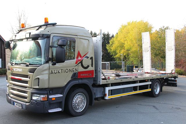 Scania Autotransporter+Maschinentransporter Komplettzug