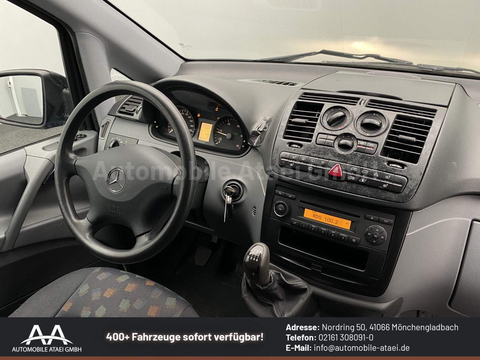 Fahrzeugabbildung Mercedes-Benz Vito 111 CDI lang Kombi 5-SITZE+TOP ZUSTAND 1377
