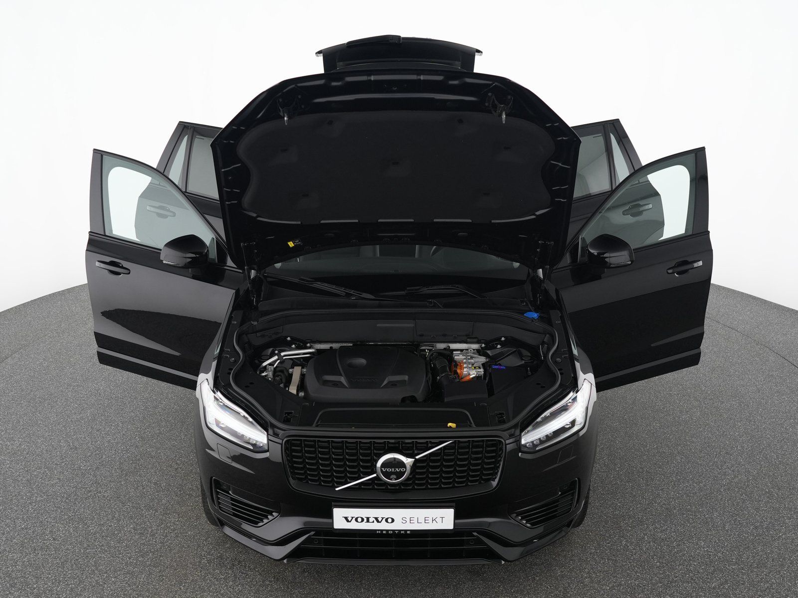Volvo XC90 T8 AWD Plus Dark AHK STHZ GHSD 360°7-SITZER foto 13