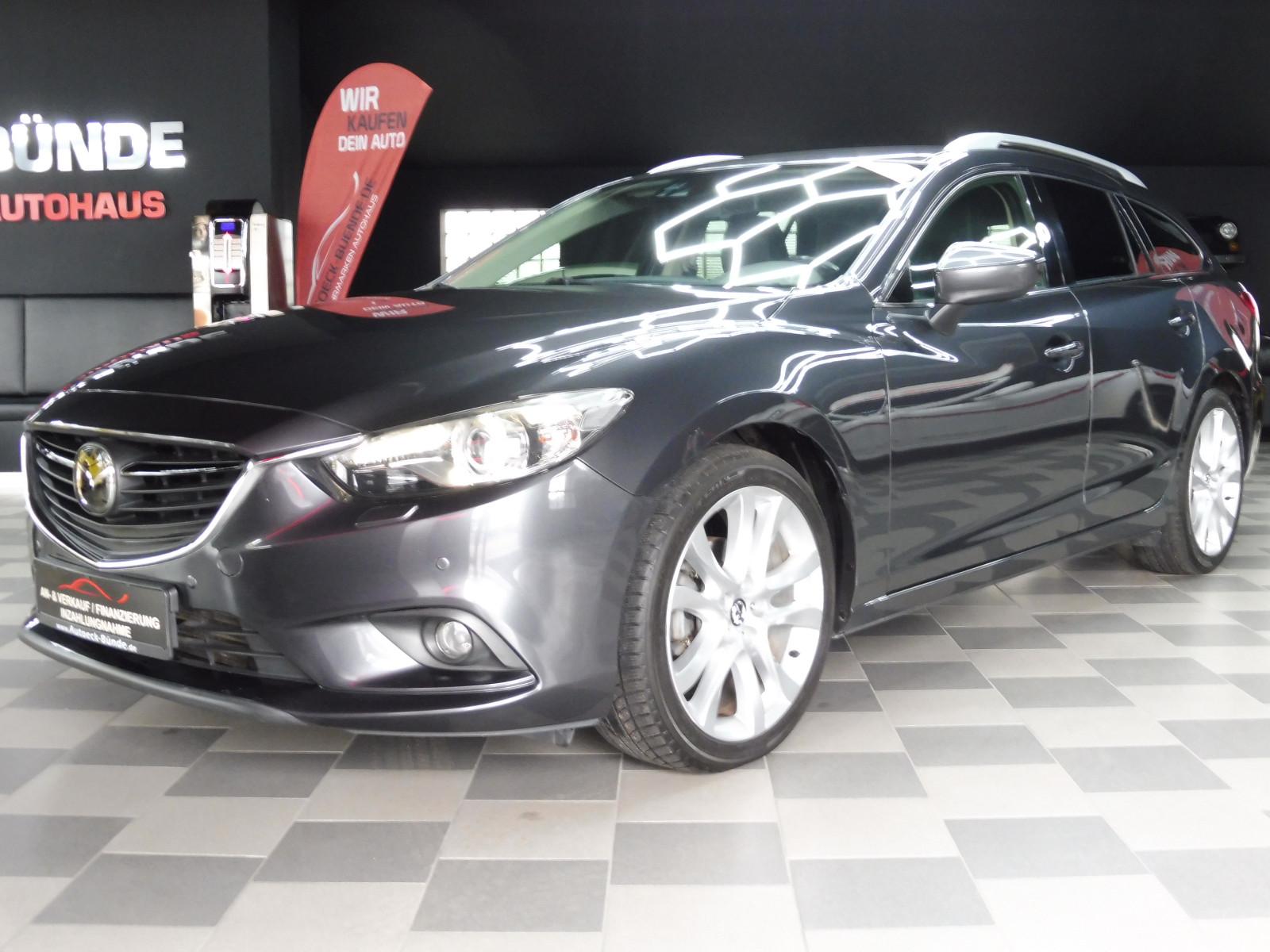 Mazda 6 Kombi Sports-Line Kam/Leder/AHK/Distronic/Spur