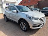 Hyundai Santa Fe blue Premium 4WD - Hyundai Gebrauchtwagen von 2017