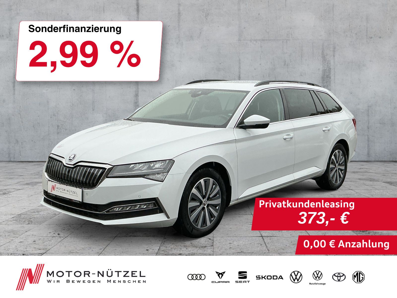 Skoda Superb Combi iV AMBITION LED+NAV+ACC+SHZ+AHK+RFK
