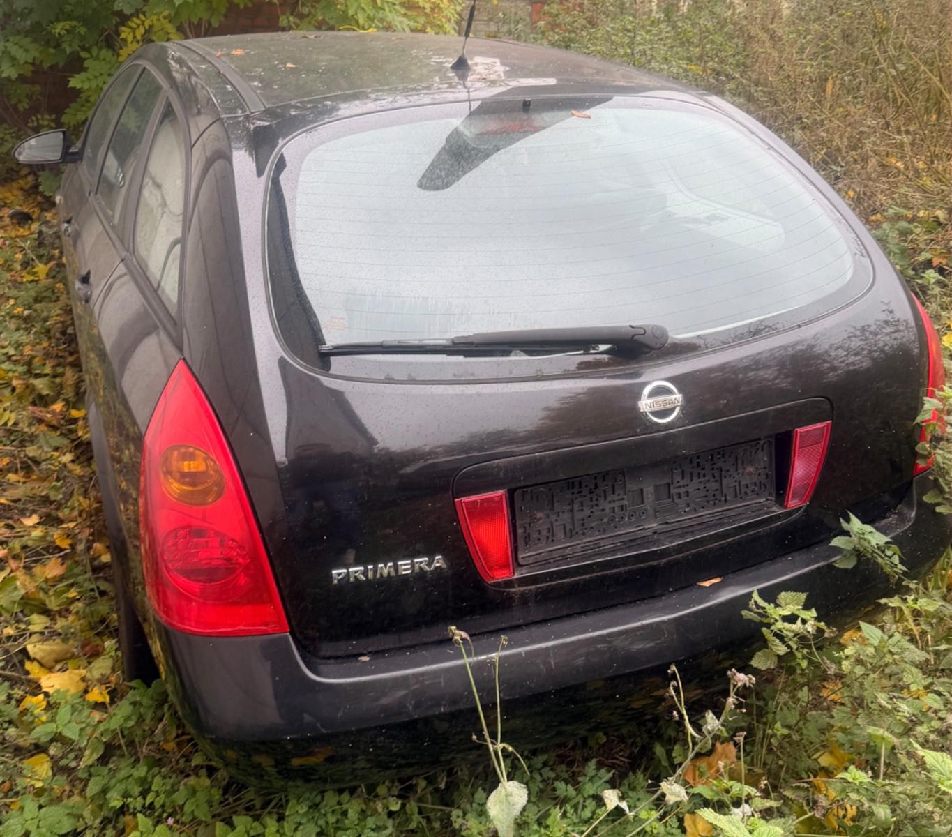 Nissan Primera 2007 — rear view