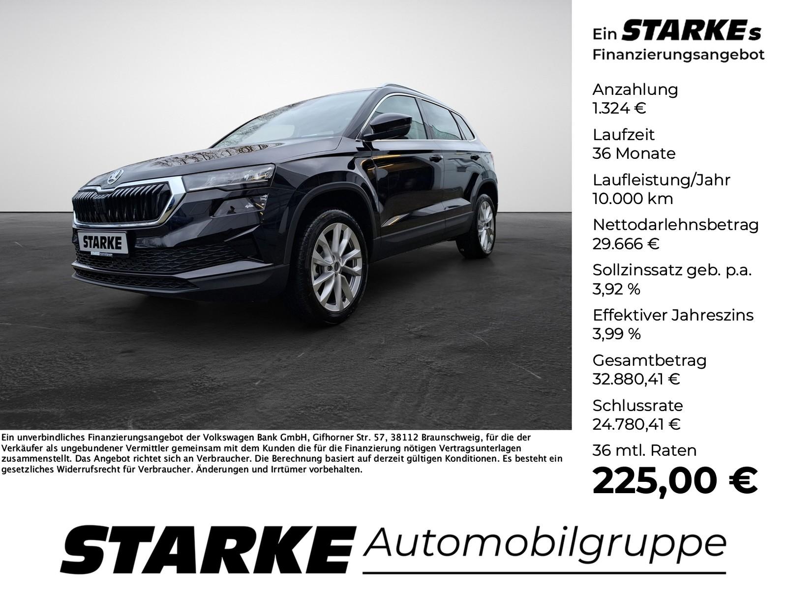 Skoda Karoq 1.5 TSI DSG Selection  AHK Navi LED PDC LM