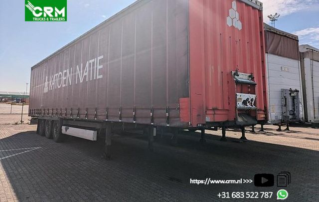 Krone SD 27 curtainsider | Saf disc | good tires.