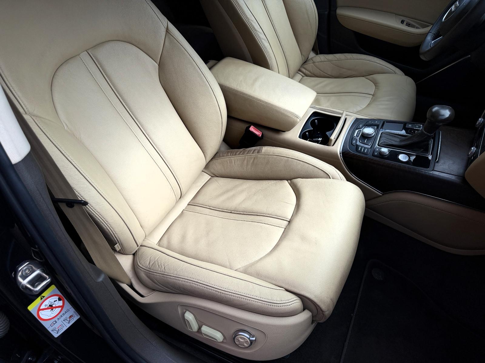 Audi A6 3.0 BiTDI quattro | 310 ch | BVA | Cuir beige | Bang & Olufsen | Affichage tête haute | Vision nocturne | Kit RS6
