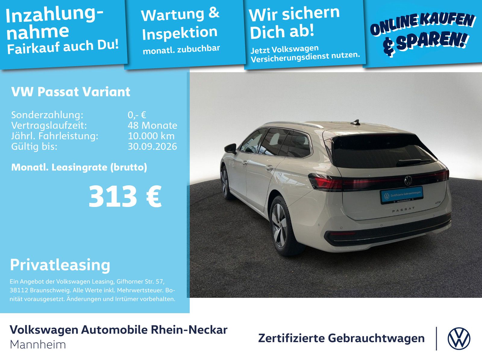 Volkswagen Passat Variant 1.5 eTSI Business DSG Navi Kamera foto 2