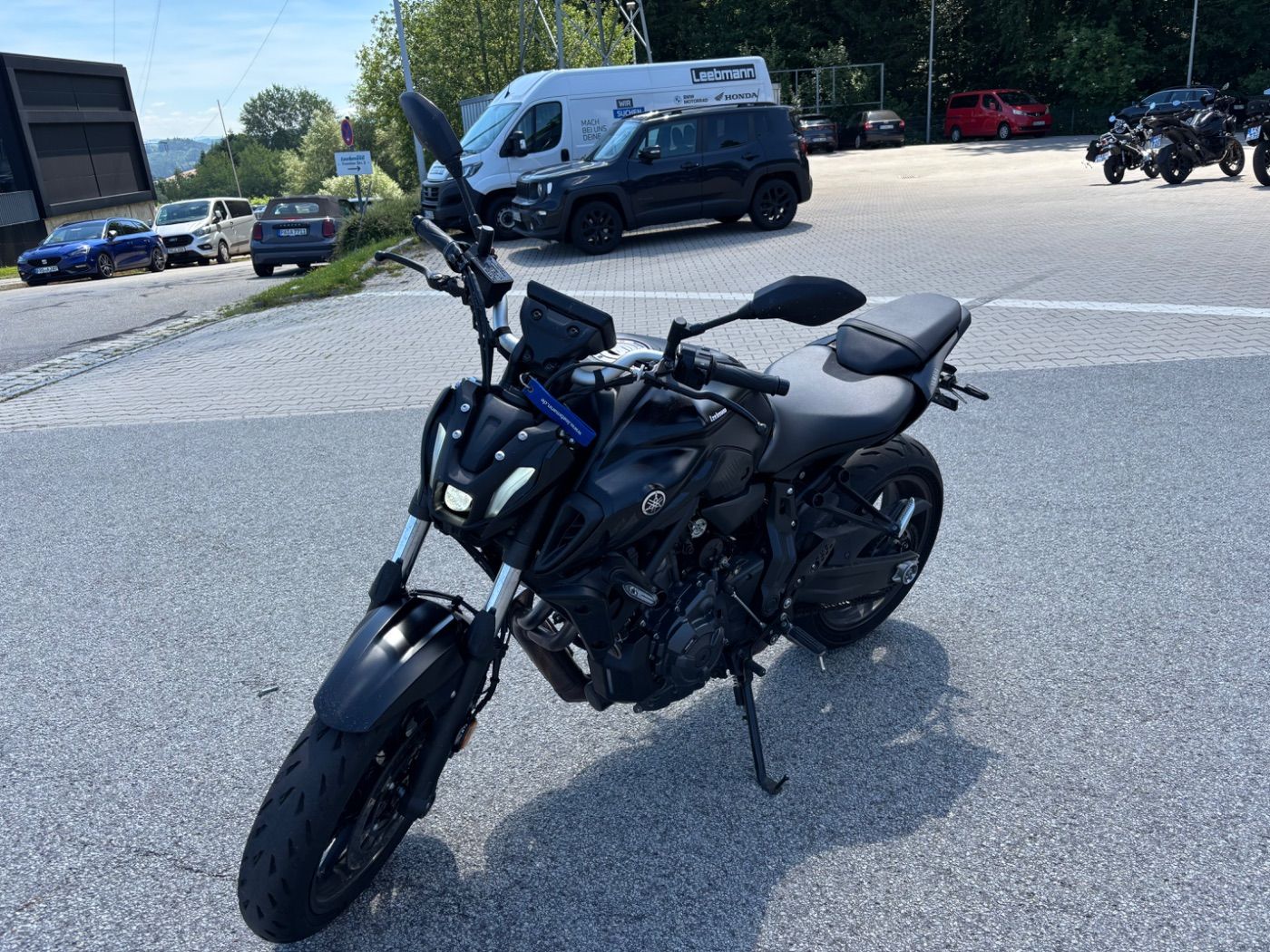 Fahrzeugabbildung Yamaha MT 07 Modell 2024 A2 aus erster Hand
