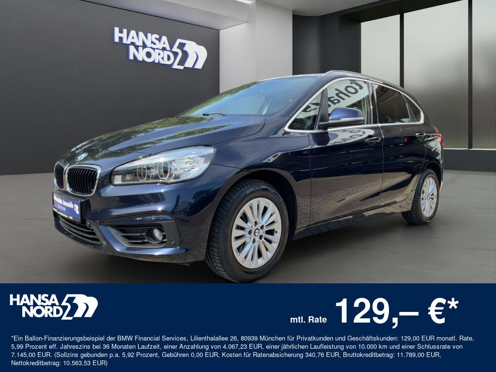BMW 218i Active Tourer ADVANTAGE LED NAVI PANO ALU