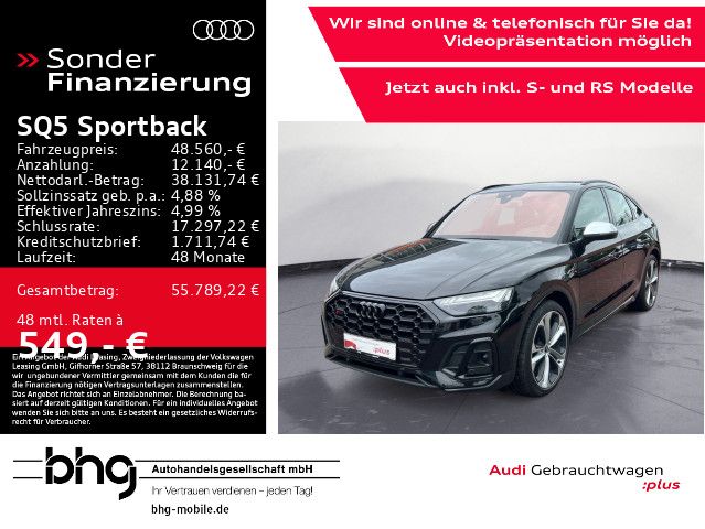 AUDI SQ5 Sportback TDI Matrix/AHK/Head-up/ACC/B&amp;O/Kam