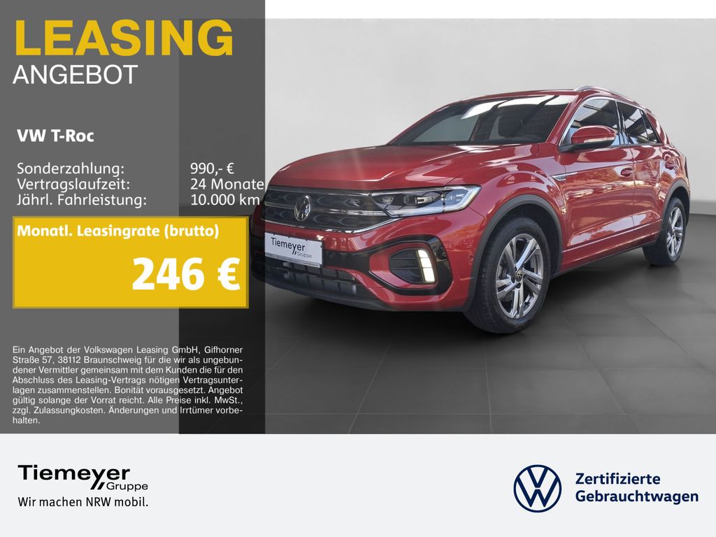 T-Roc 2.0 TDI DSG R-LINE NAVI AHK KAMERA KEYLESS