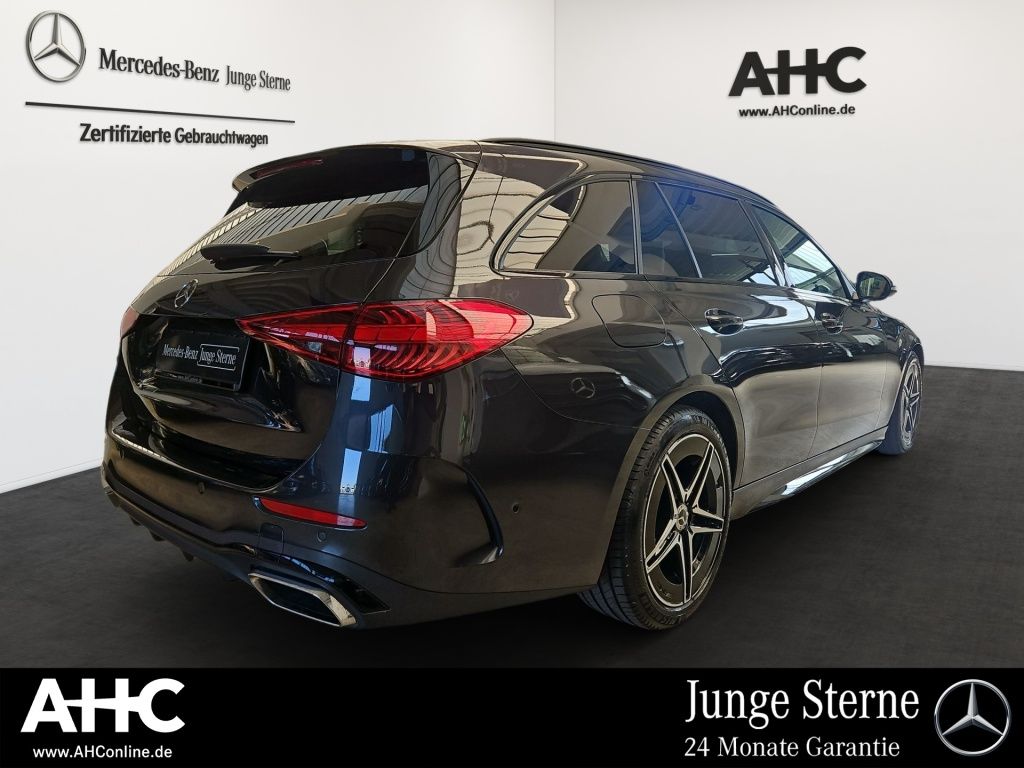 Fahrzeugabbildung Mercedes-Benz C 180 T AMG Night AHK Totwi. Navi LED SHZ Ambie.