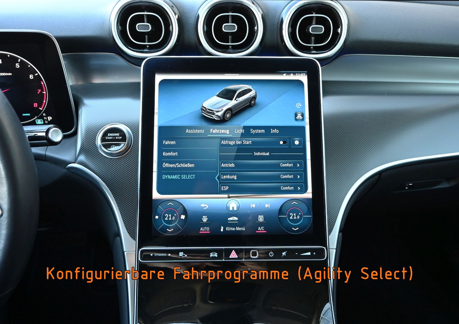 Fahrzeugabbildung Mercedes-Benz GLC 200 4MATIC Aut. °AHK°MEMORY°360°-KAM°8-FACH°
