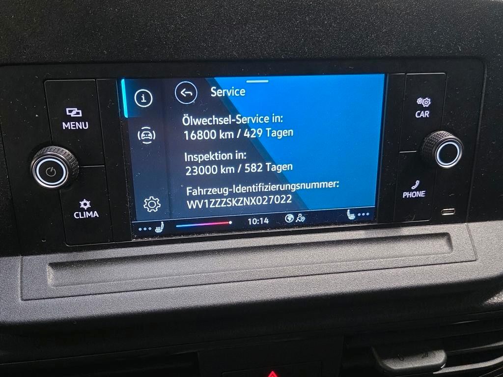 Fahrzeugabbildung Volkswagen Caddy Cargo Maxi TDI FLÜGEL SITZH. TELVOR PDC 1H