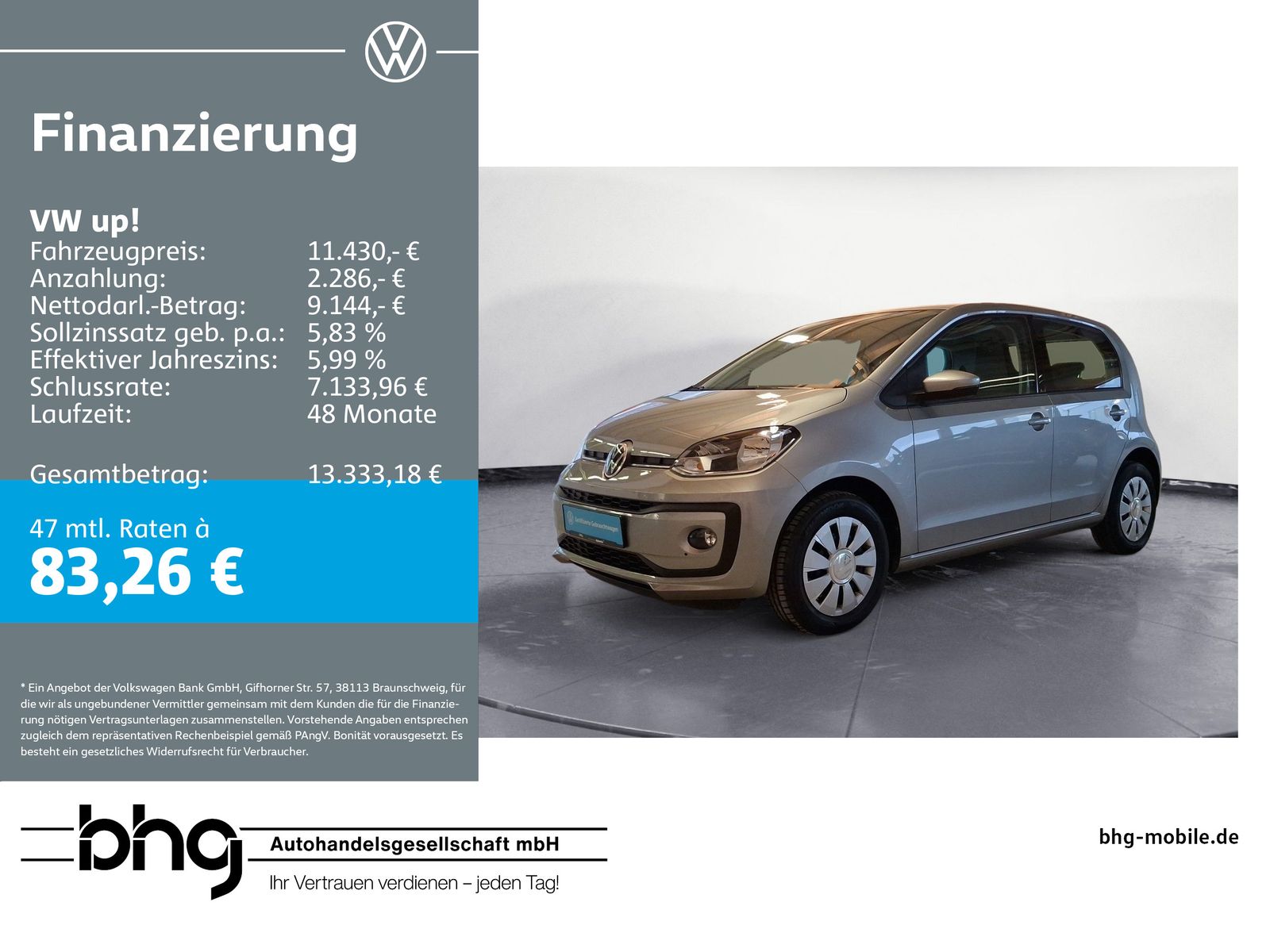 Volkswagen up! - Bild 1
