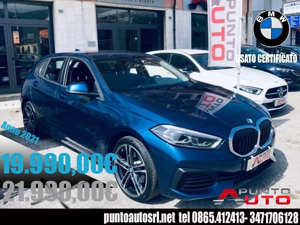 BMW Bmw 116d Sport blue -FULL LED