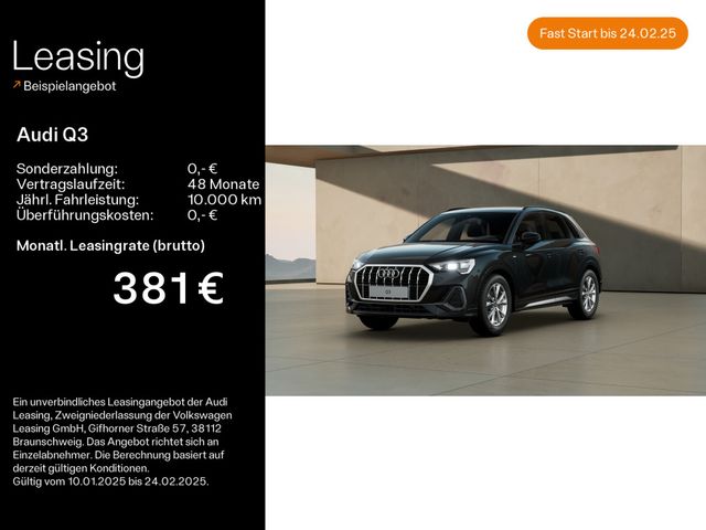 Audi Q3 35 TDI S line*Navi*Alu*PDC*Virtual Cockpit*Ka