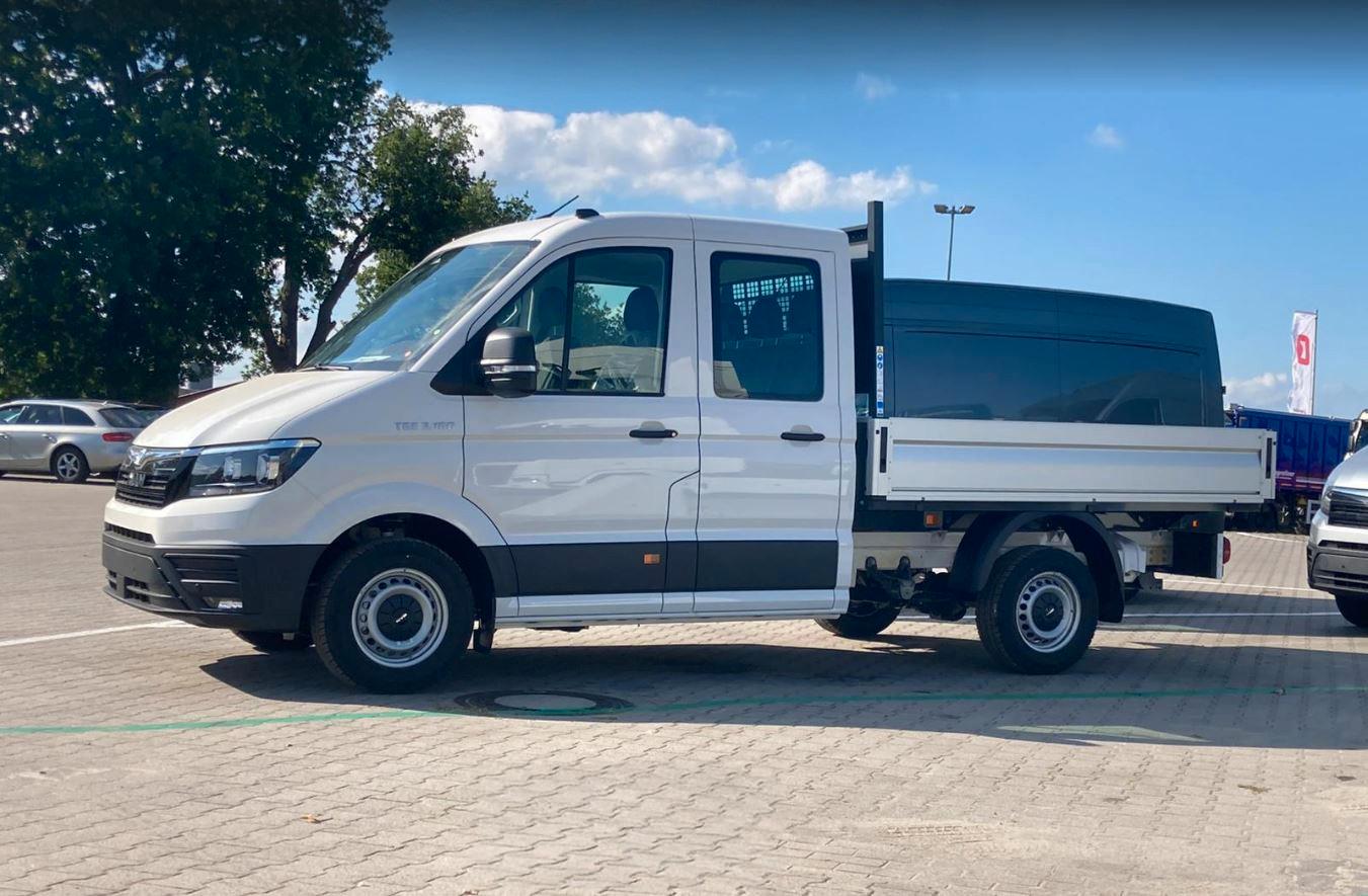 MAN TGE 3.160 Doka Pritsche AHK 3,5t Tacho