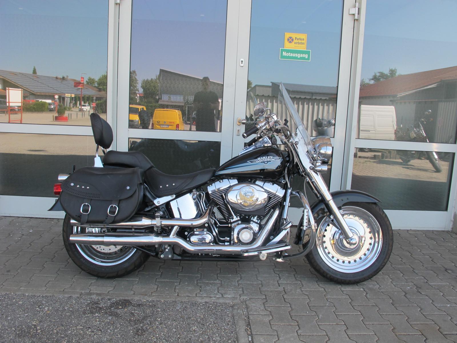 Harley-Davidson Fat Boy FLSTF / Top / Klappenaus. / Taschen