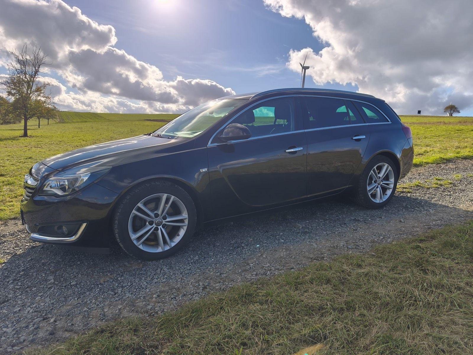Opel Insignia 2015 — rear view