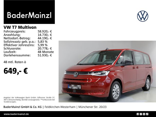 Volkswagen T7 Multivan 2.0 TDI DSG LR 7-S. Matrix Stdhz HUD