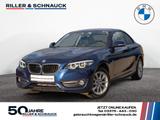 BMW 218i Coupe Sport Line KLIMA PDC SHZ FACELIFT LED - BMW 2er Reihe mit Facelift