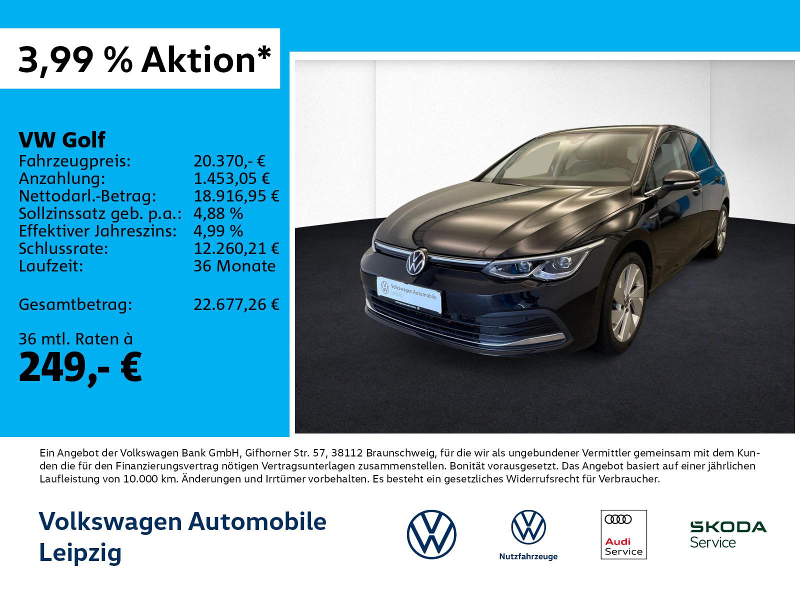 Volkswagen Golf VIII Style 1.5 TSI *IQ.LIGHT*Park Assist*