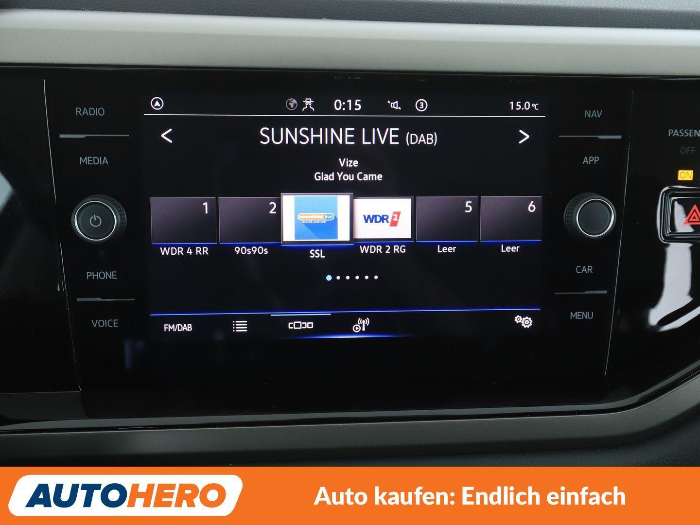 Volkswagen Polo 1.0 TSI Comfortline Aut.*ACC*PDC*SHZ*KLIMA*, миниатюра 19