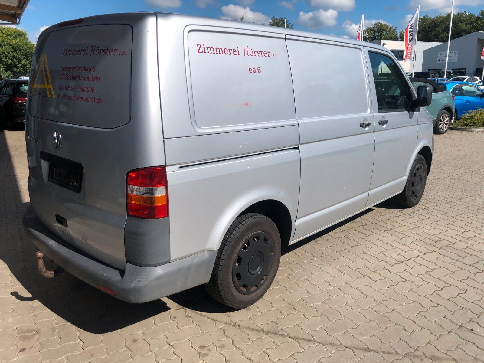 Fahrzeugabbildung Volkswagen T5 Transporter Kasten leichter Hagelschaden