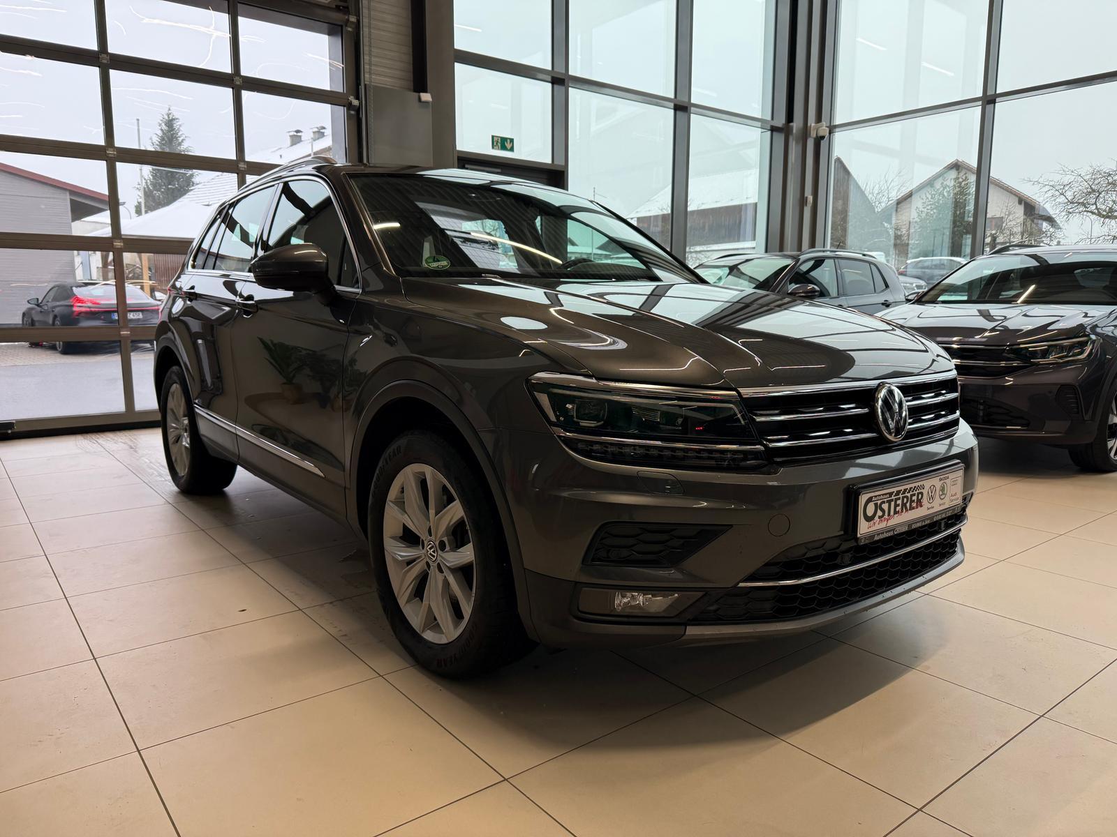 Volkswagen Tiguan 2.0 TSI Highline 4 Motion DSG AHK LED Sch