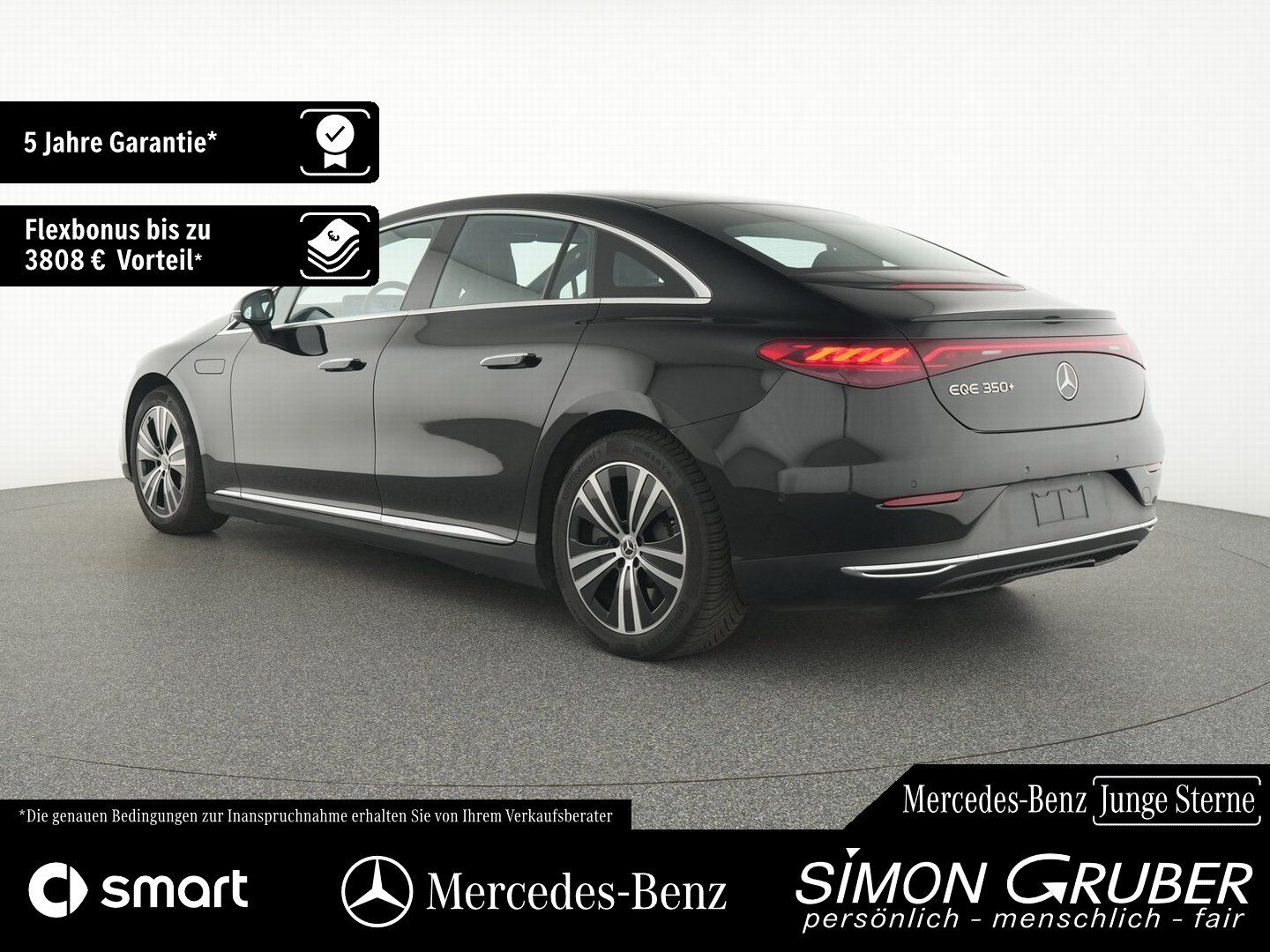 Fahrzeugabbildung Mercedes-Benz EQE 350+ Electric Art Int/Ext Ambi Memory LED