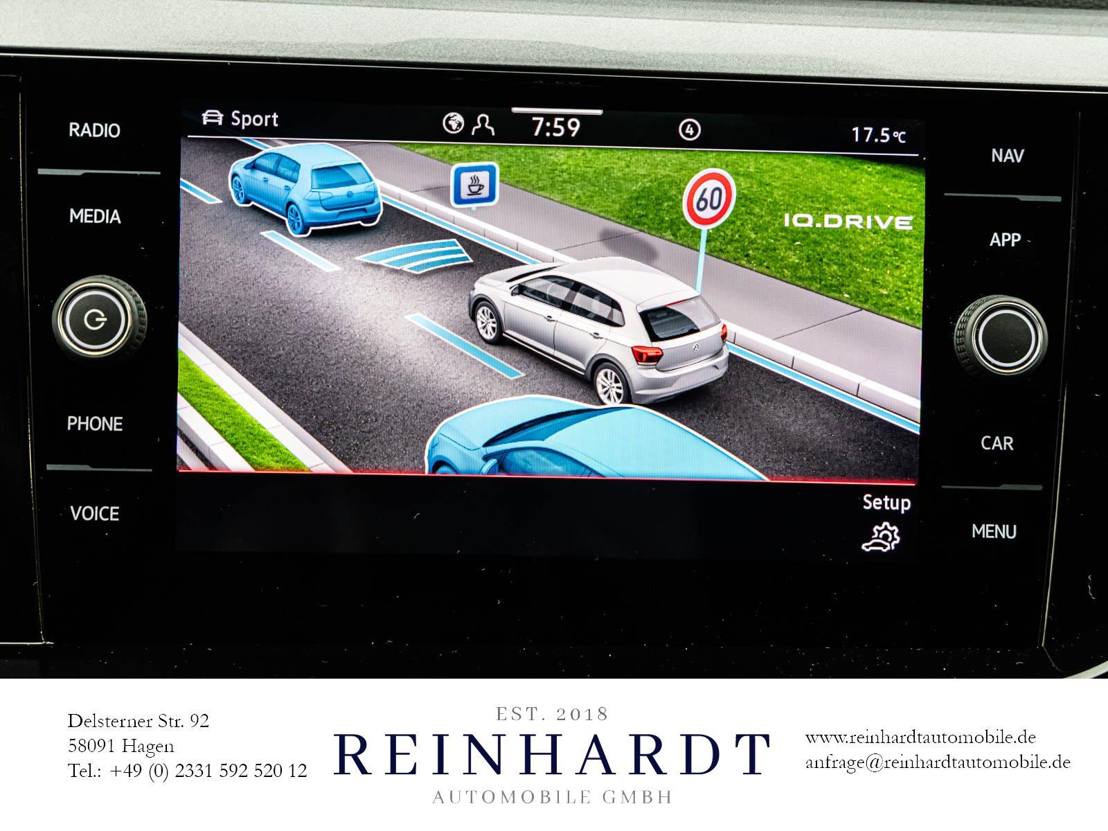 Volkswagen Polo GTI IQ-LIGHT/ACC/CARPLAY/SIDE/PARK-ASSIST, миниатюра 24