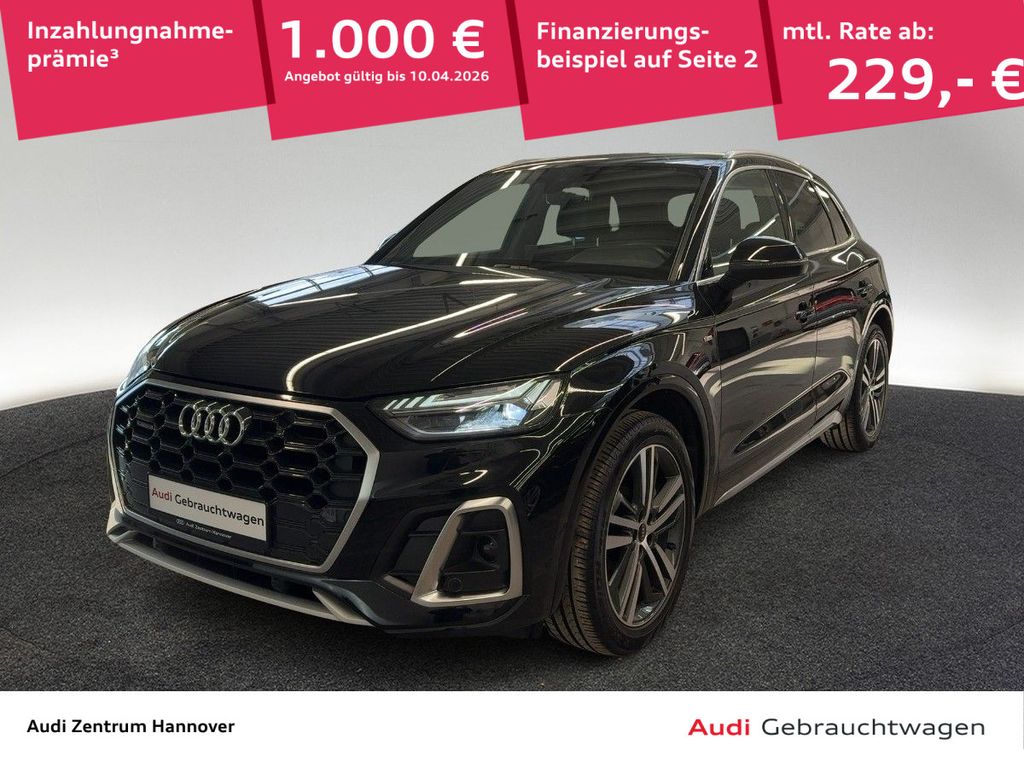 Audi Q5 S line 50 TDI quattro Matrix Kamera AHK Luft