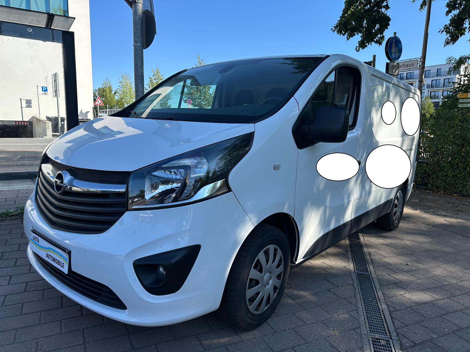 Opel Vivaro B KastenL1H1  2,7t/Klima/Abgassystemfehlr
