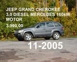 Jeep Cherokee Limited 3,0 CRD AUTOMATIK LEDER BEIGE - gebrauchte Jeep Cherokee aus dem Jahr 2005