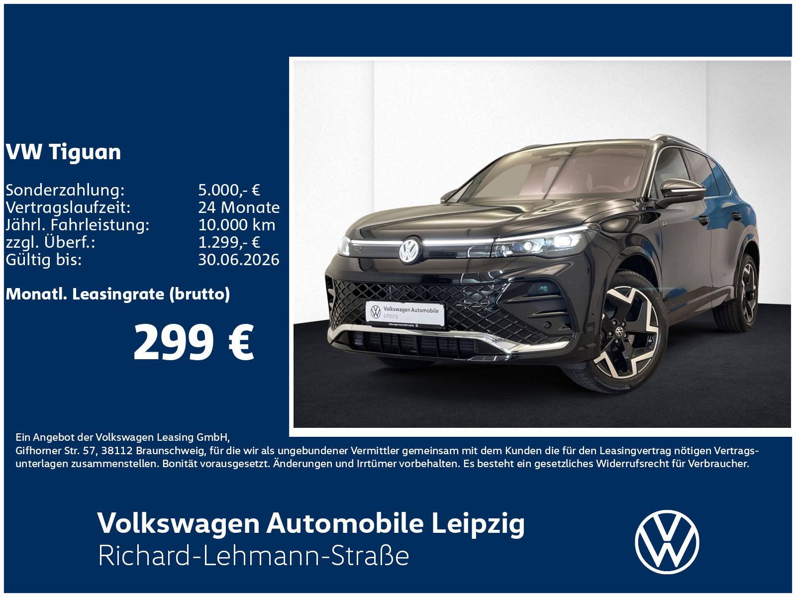 Volkswagen Tiguan R-Line 2.0 l TSI 4M 150 kW AHK*NAVI*WR