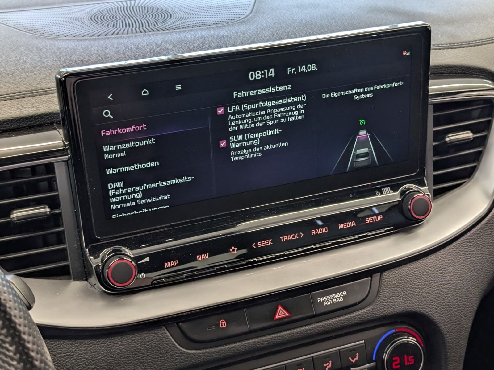 KIA cee'd Ceed 1.6 T-GDi GT DCT7 LED Navi ACC JBL – Bild 26