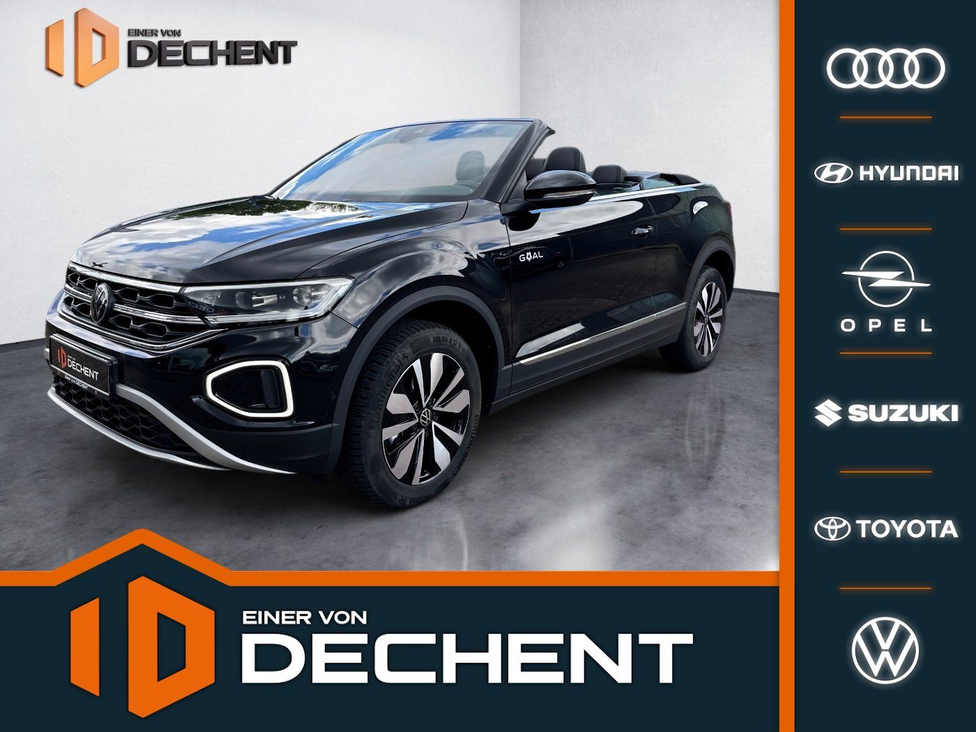 Fahrzeugabbildung Volkswagen T-Roc Cabriolet 1.5 TSI Goal AHK,KlimaA,LED,SHZ