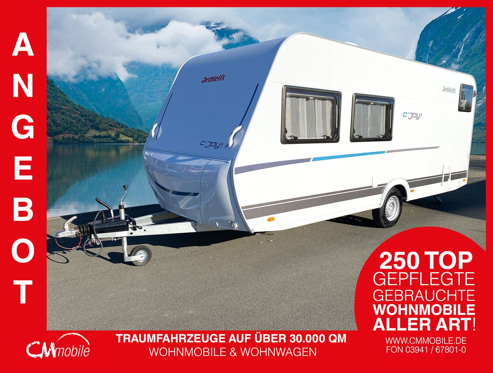 Dethleffs
 C-Joy 480 QLK - Fest&Etagenbetten -
